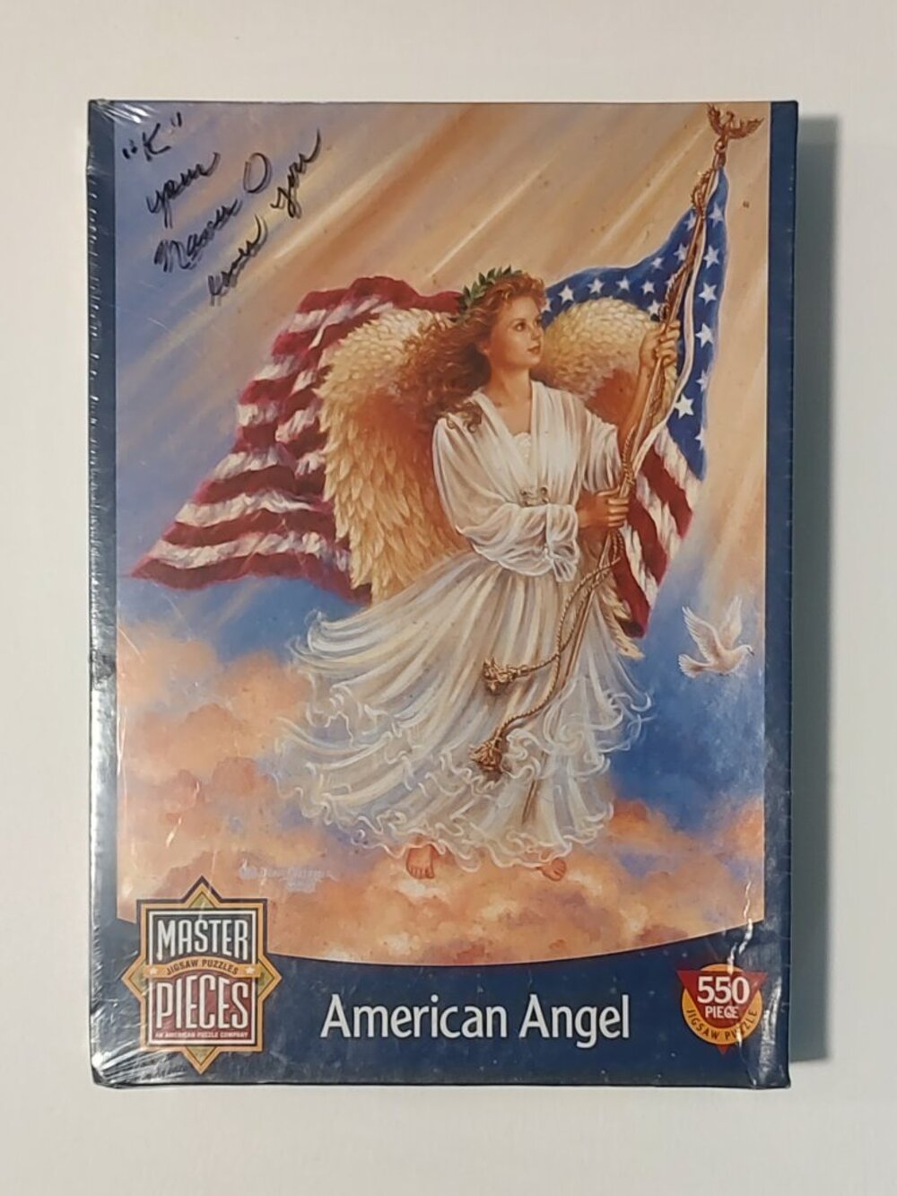 Vintage MasterPieces “American Angel” 550-Piece Jigsaw Puzzle - Patriotic Art